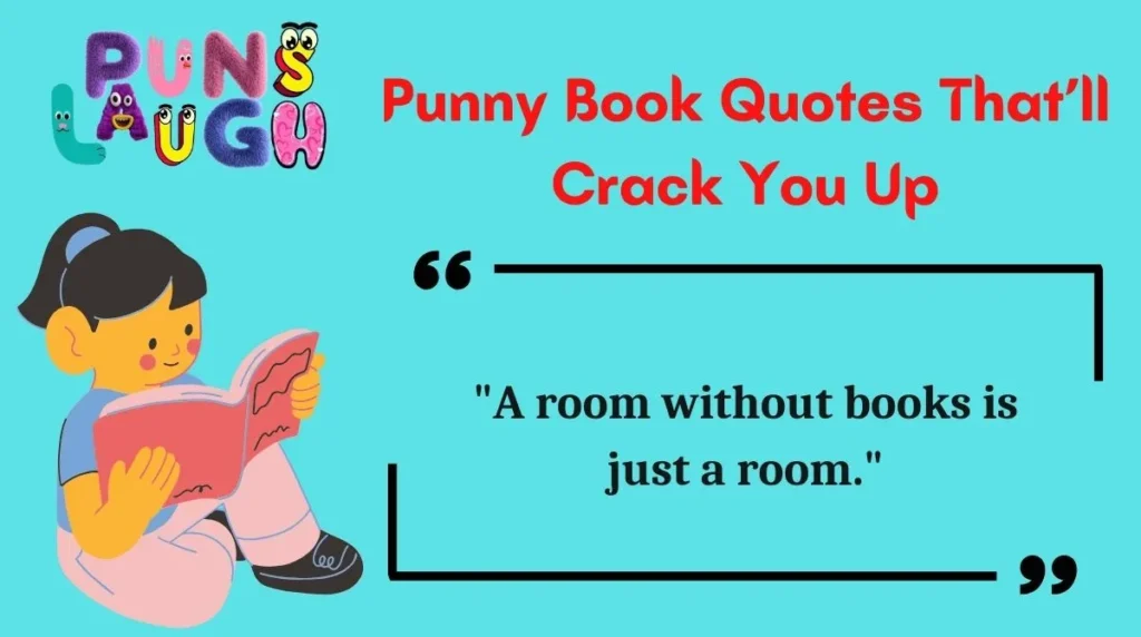 Punny Book Quotes That’ll Crack You Up