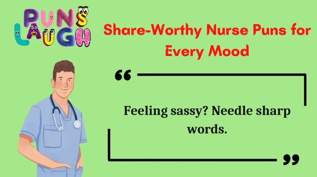 Share-Worthy Nurse Puns for Every Mood