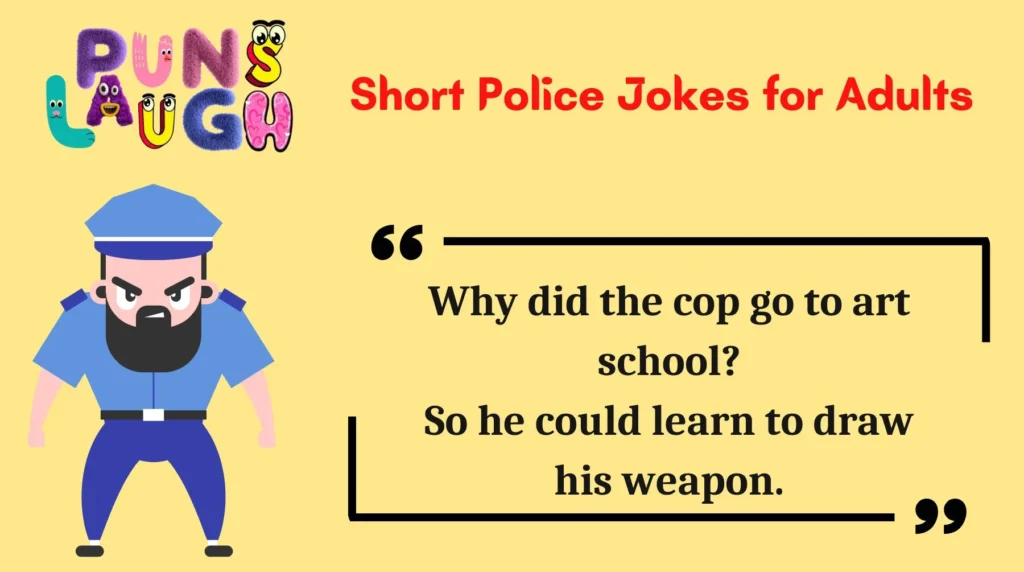 Short Police Jokes for Adults