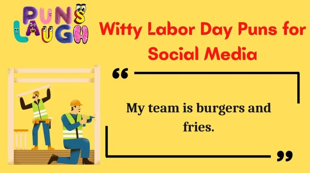 Witty Labor Day Puns for Social Media