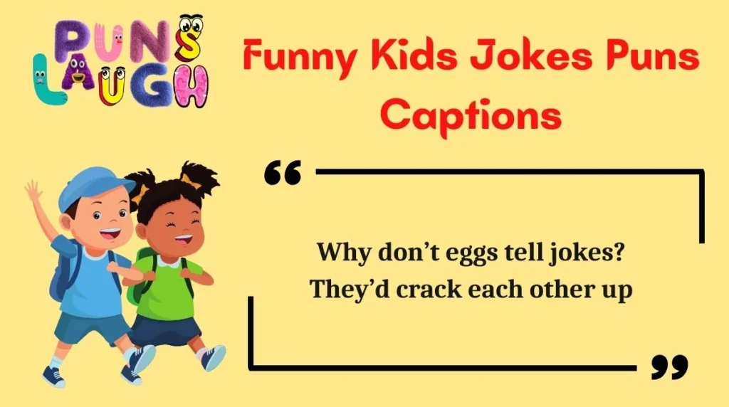 Funny Kids Jokes Puns Captions