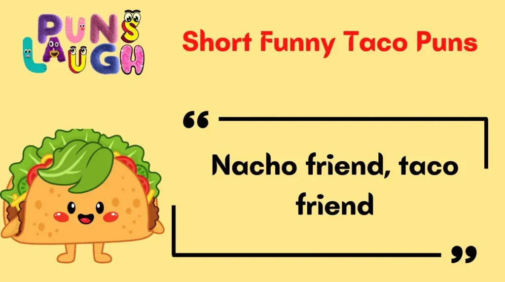 Short Funny Taco Puns