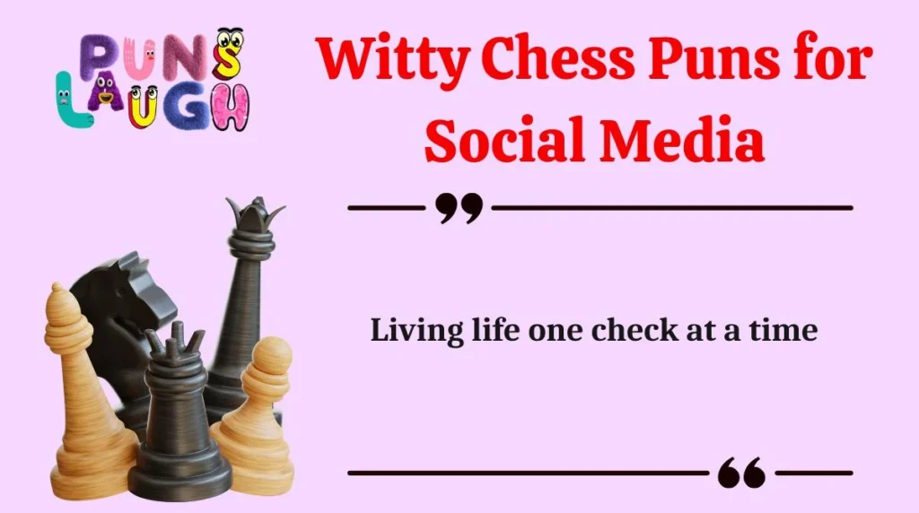 Witty Chess Puns for Social Media