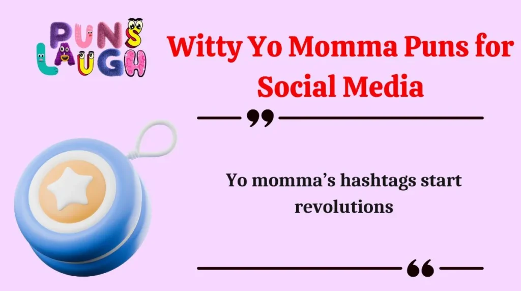 Witty Yo Momma Puns for Social Media