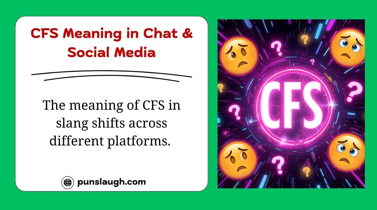 CFS Meaning in Chat & Social Media