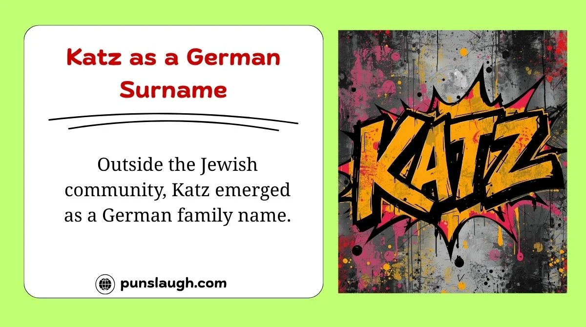 Katz as a German Surname