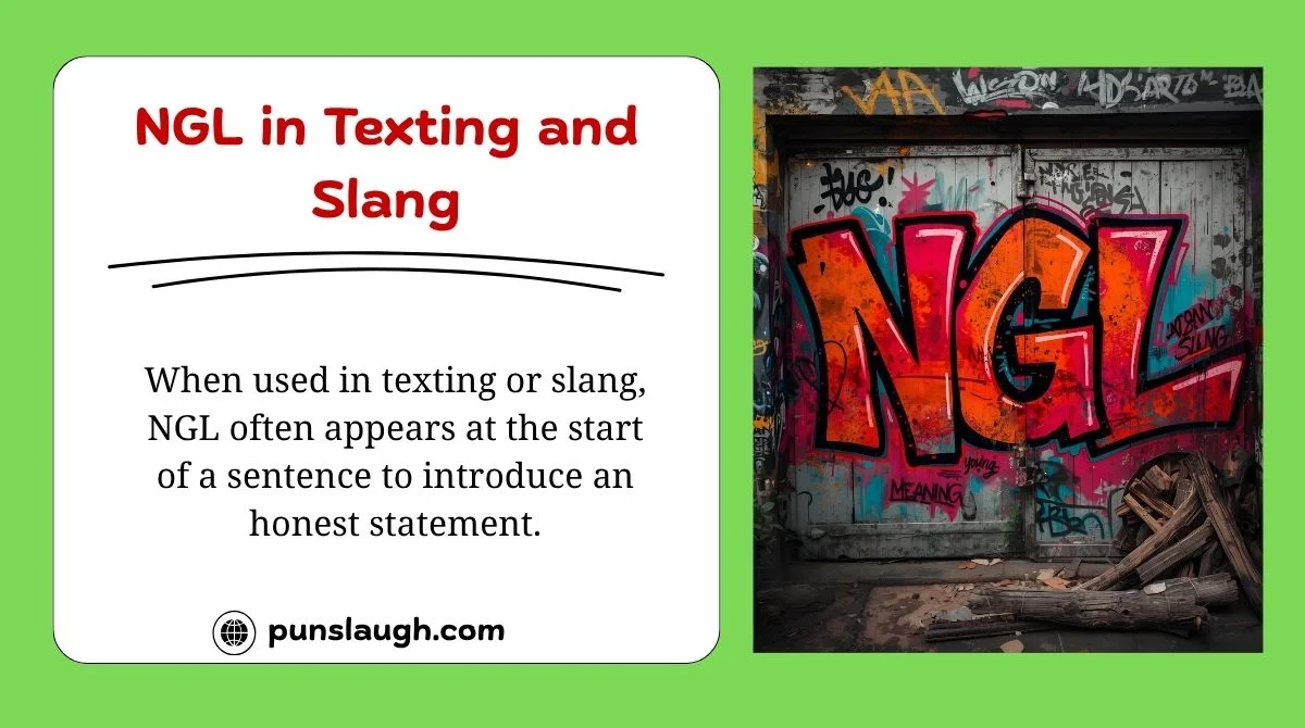 NGL in Texting and Slang