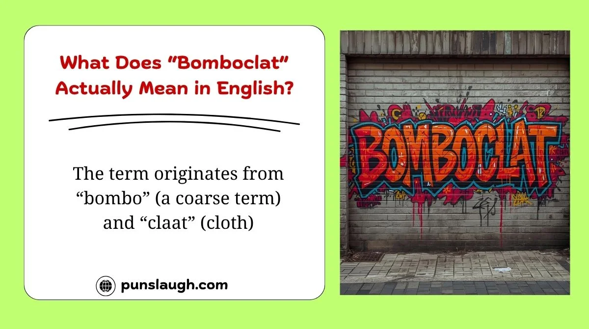 What Does “Bomboclat” Actually Mean in English?