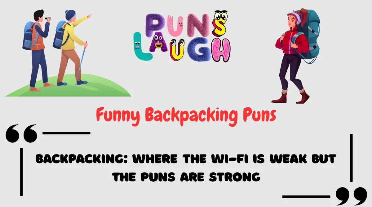 Funny Backpacking Puns