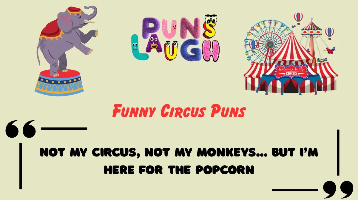 Funny Circus Puns