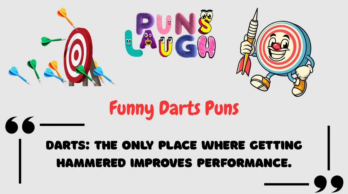Funny Darts Puns