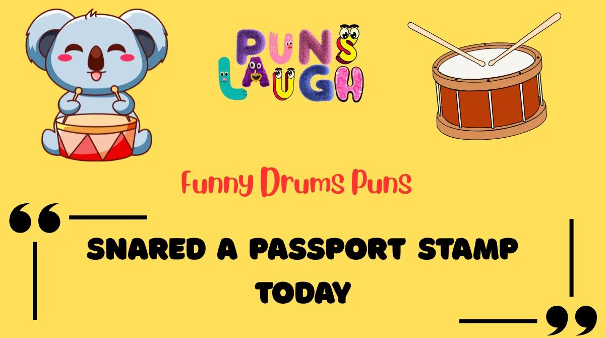 Funny Drums Puns