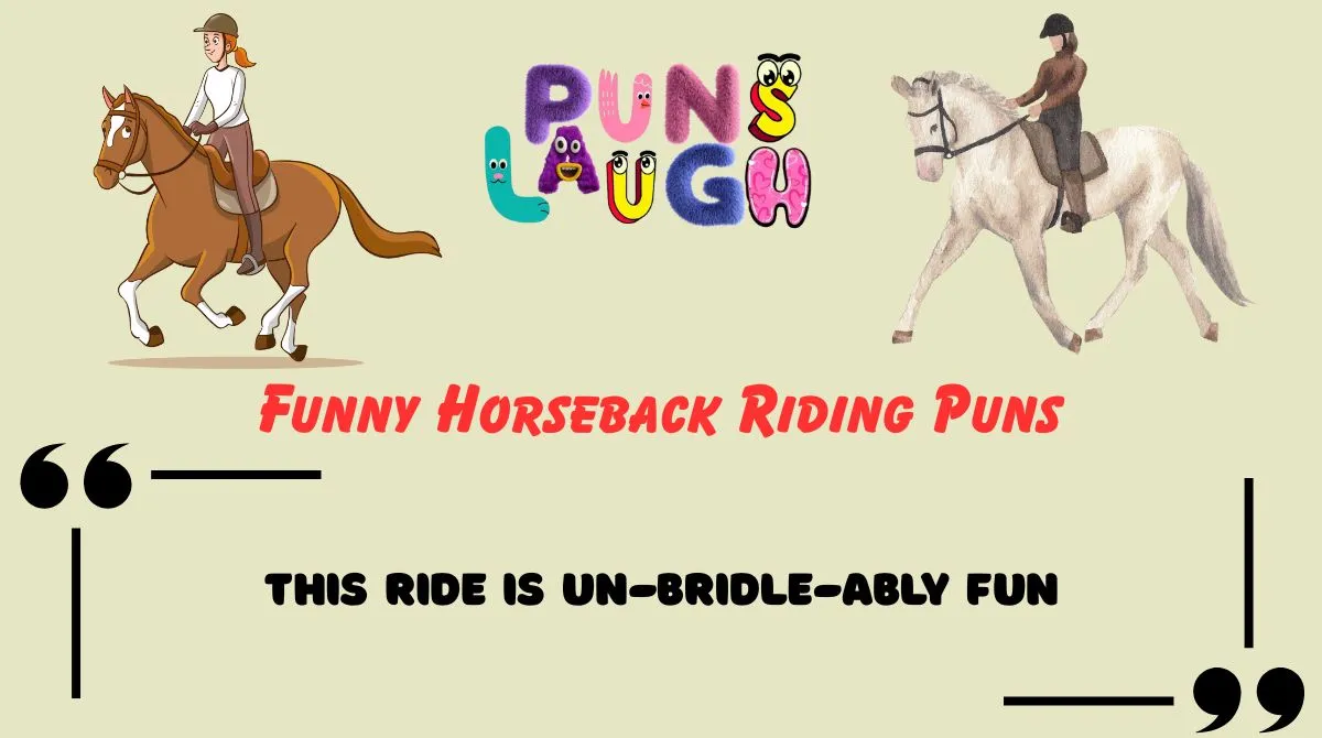 Funny Horseback Riding Puns