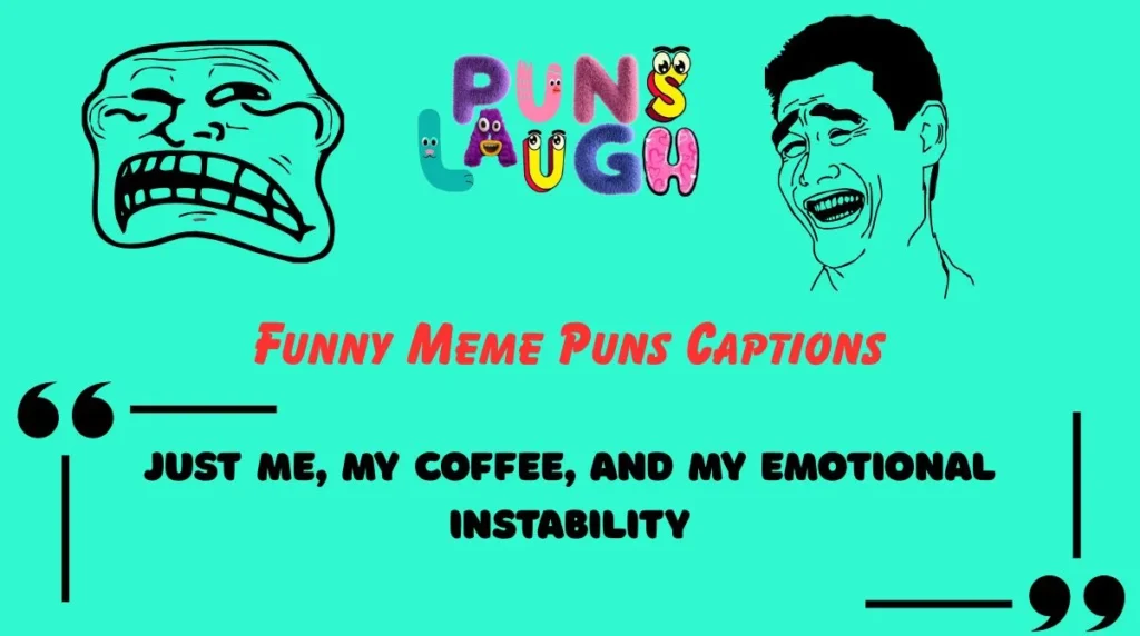 Funny Meme Puns Captions