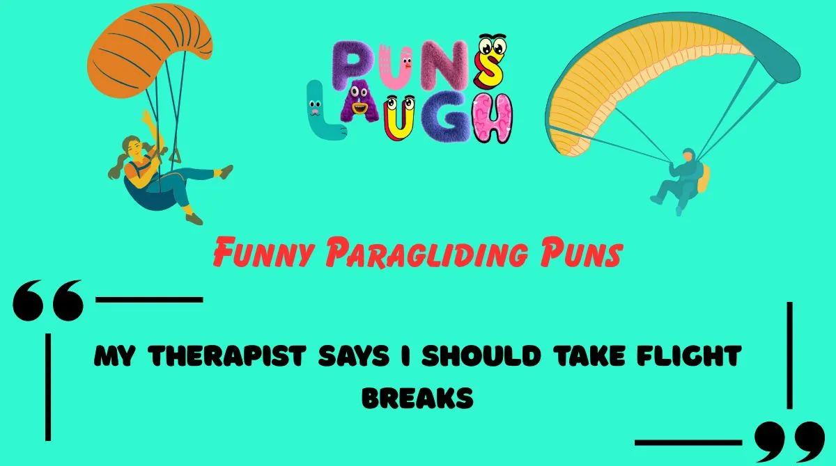 Funny Paragliding Puns