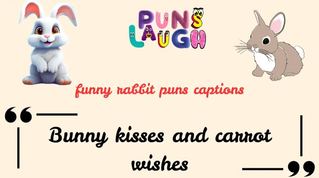 funny rabbit puns captions