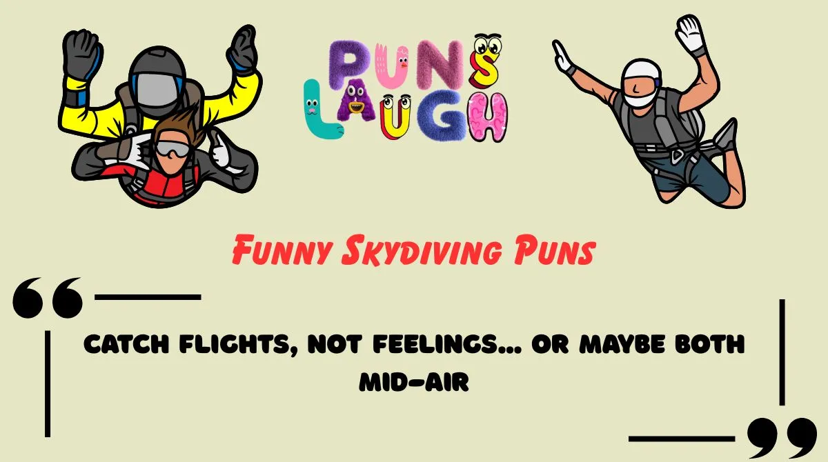 Funny Skydiving Puns