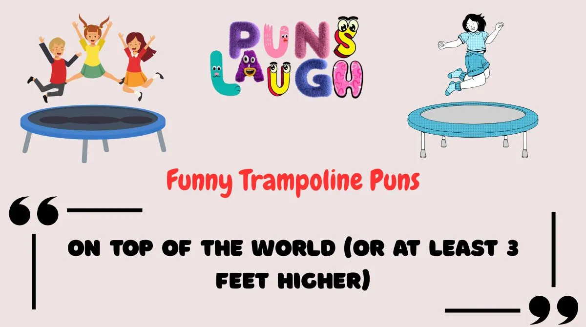Funny Trampoline Puns