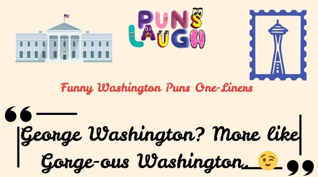 Funny Washington Puns One-Liners