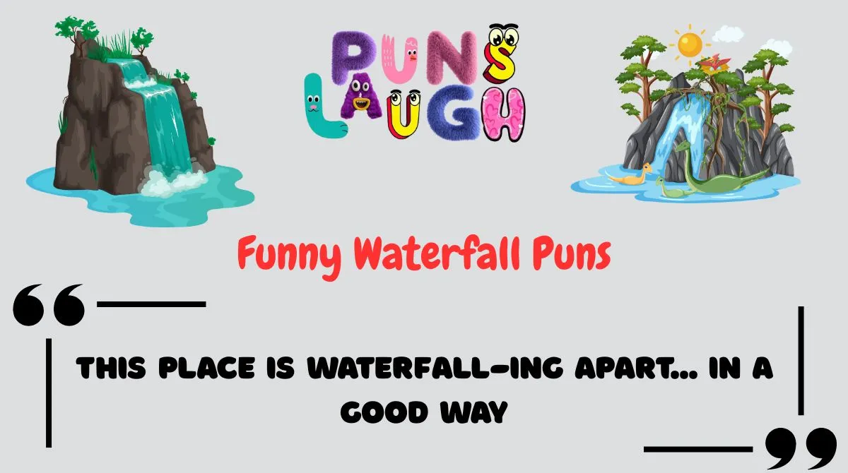 Funny Waterfall Puns