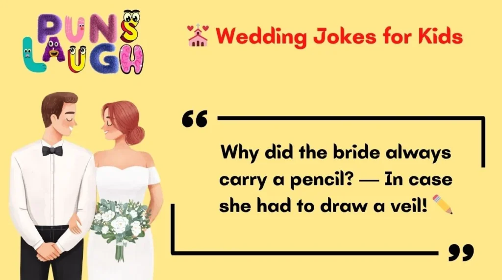 Wedding Jokes for Kids