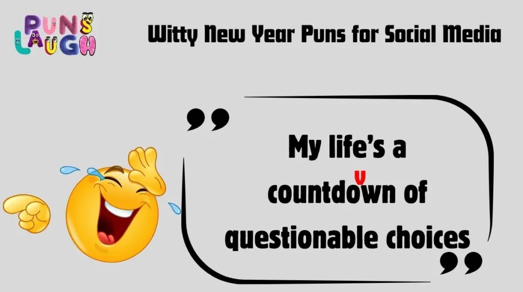 Witty New Year Puns for Social Media