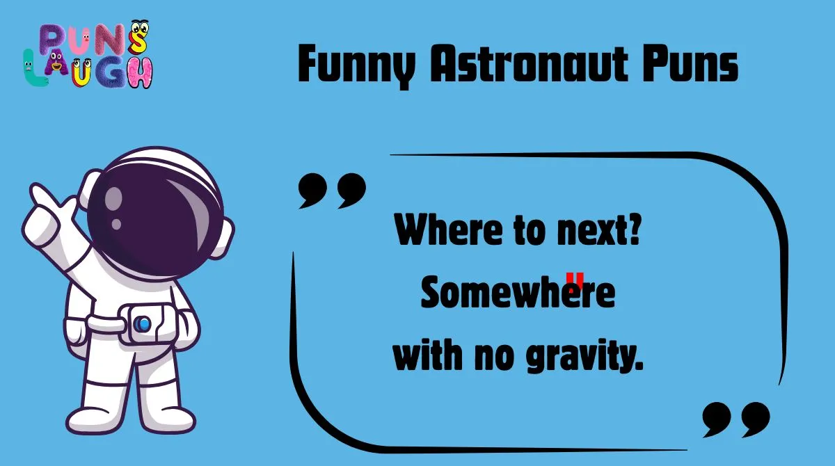 Funny Astronaut Puns