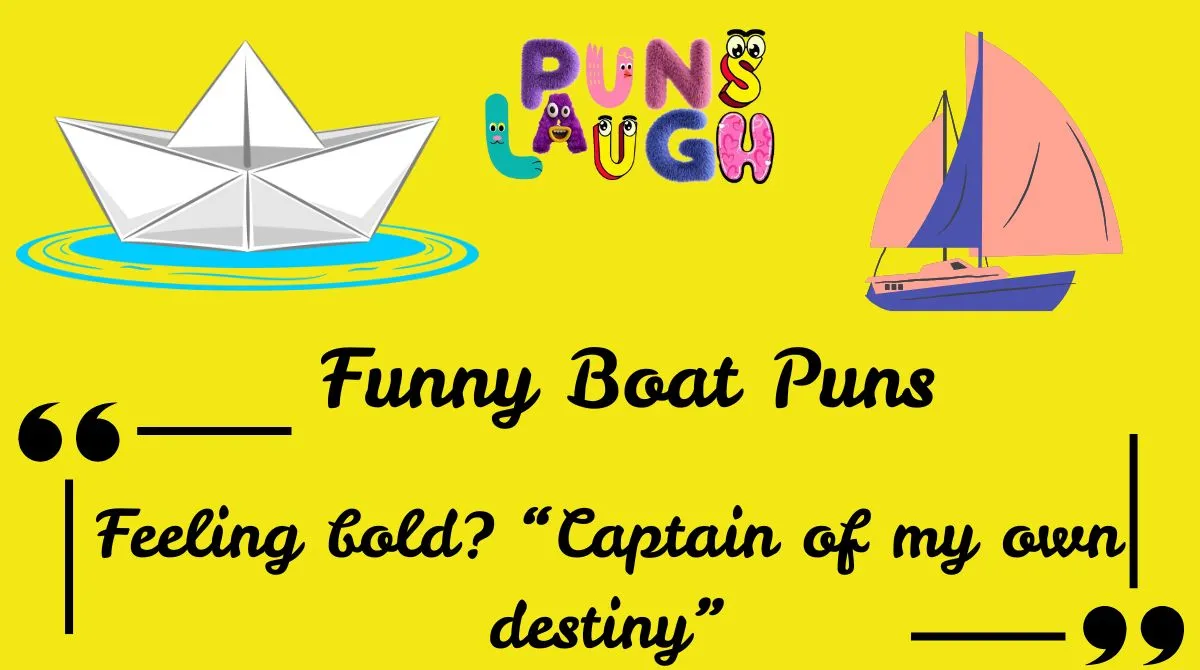Funny Boat Puns