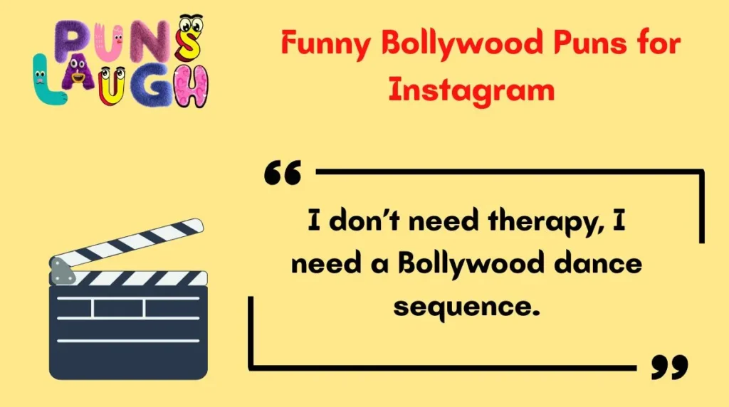 Funny Bollywood Puns for Instagram