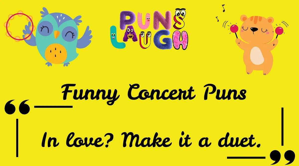 Funny Concert Puns