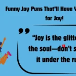 Funny Joy Puns That'll Have You Jumping for Joy!