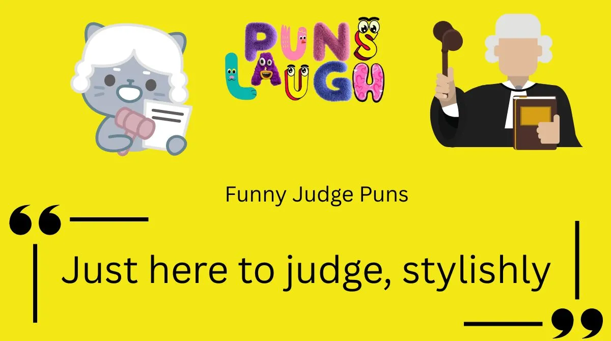 Funny Judge Puns