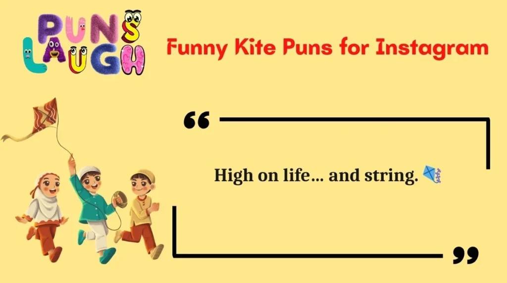 Funny Kite Puns for Instagram