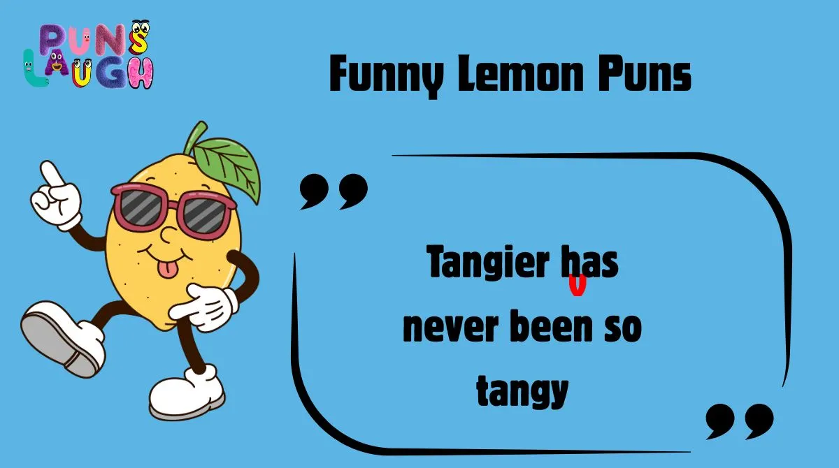 Funny Lemon Puns