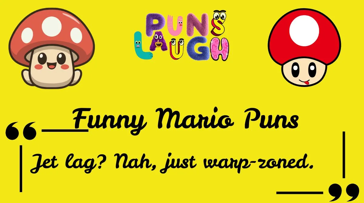 Funny Mario Puns