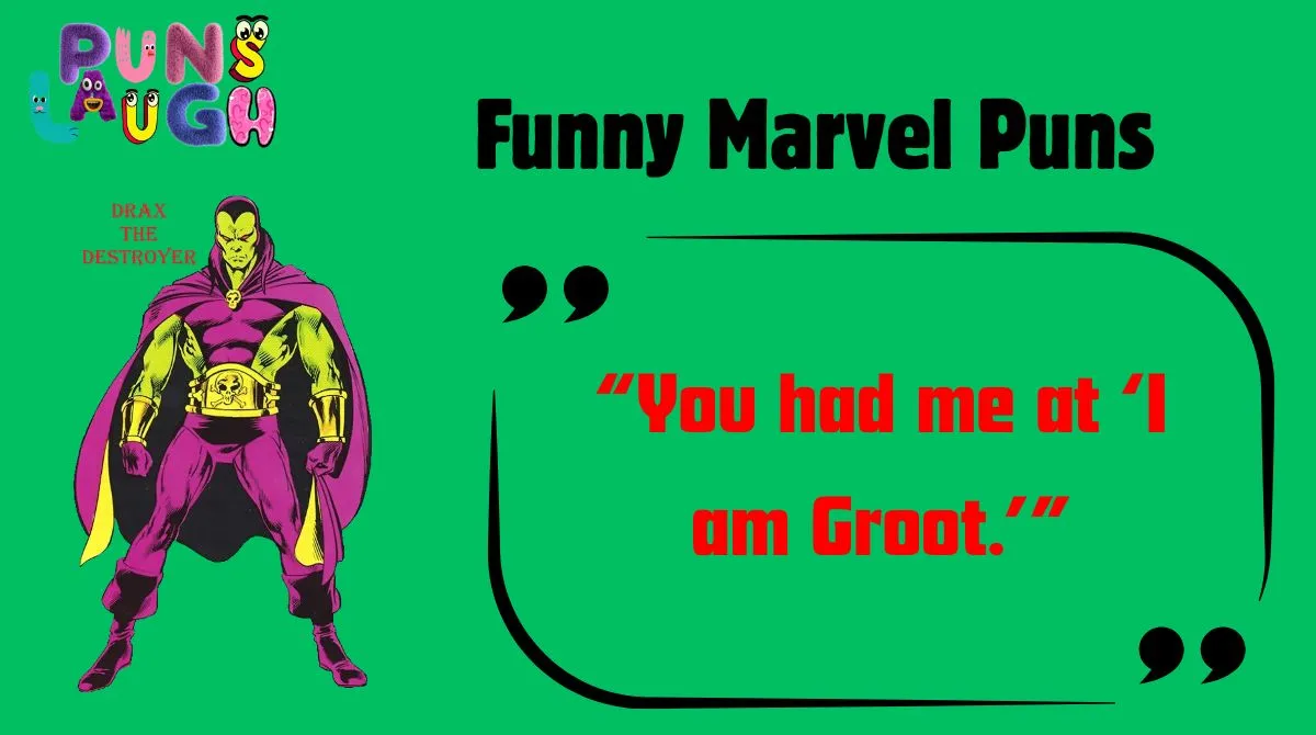 Funny Marvel Puns