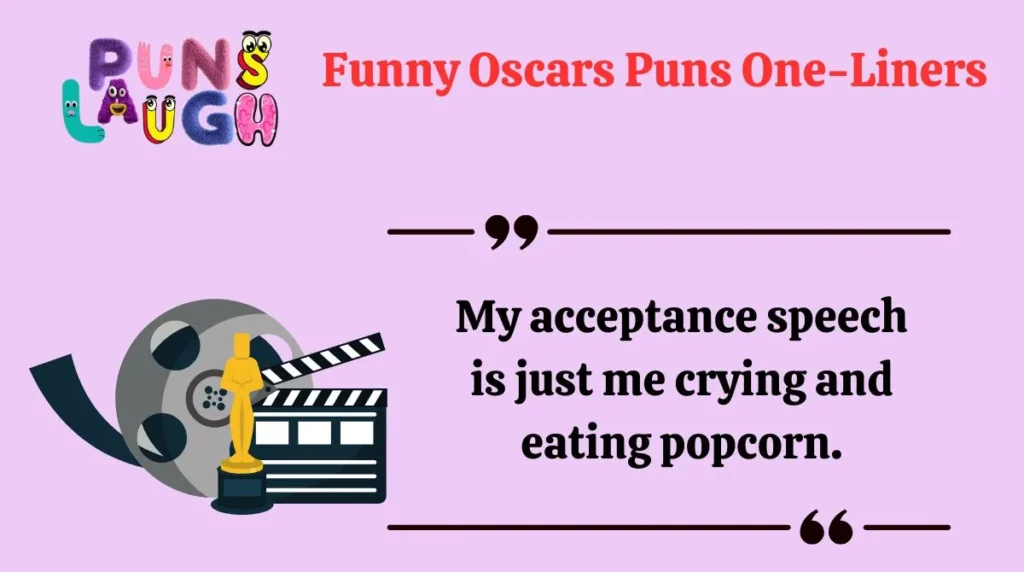Funny Oscars Puns One-Liners