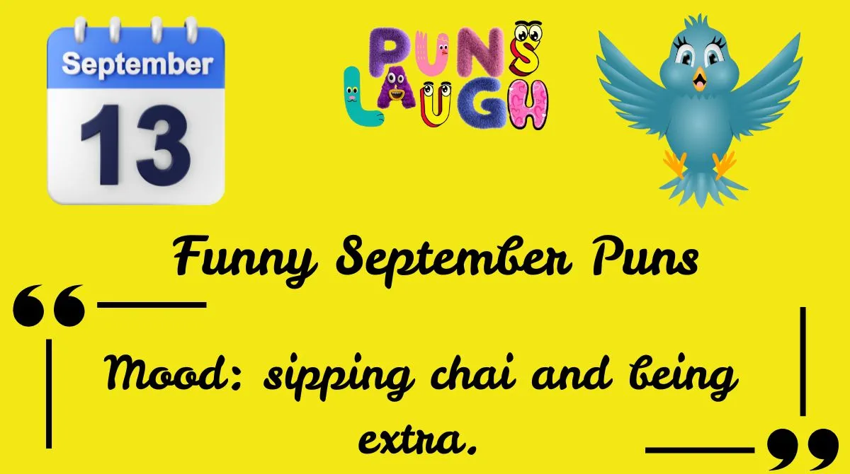 Funny September Puns