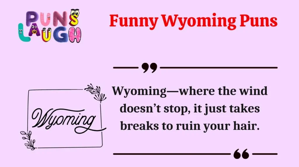 Funny Wyoming Puns