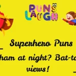 Superhero Puns