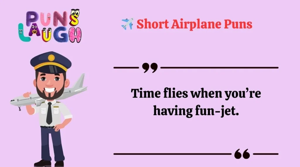 Short Airplane Puns