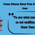 Funny Chinese Name Puns & Jokes One Liner