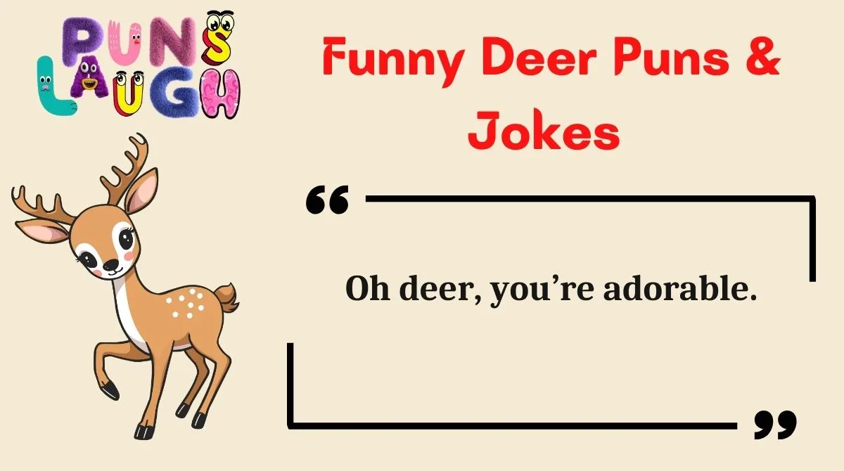 Funny Deer Puns & Jokes