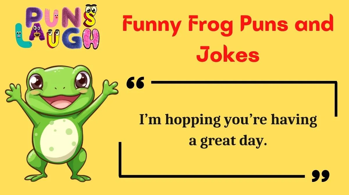 Funny Frog Puns and Jokes