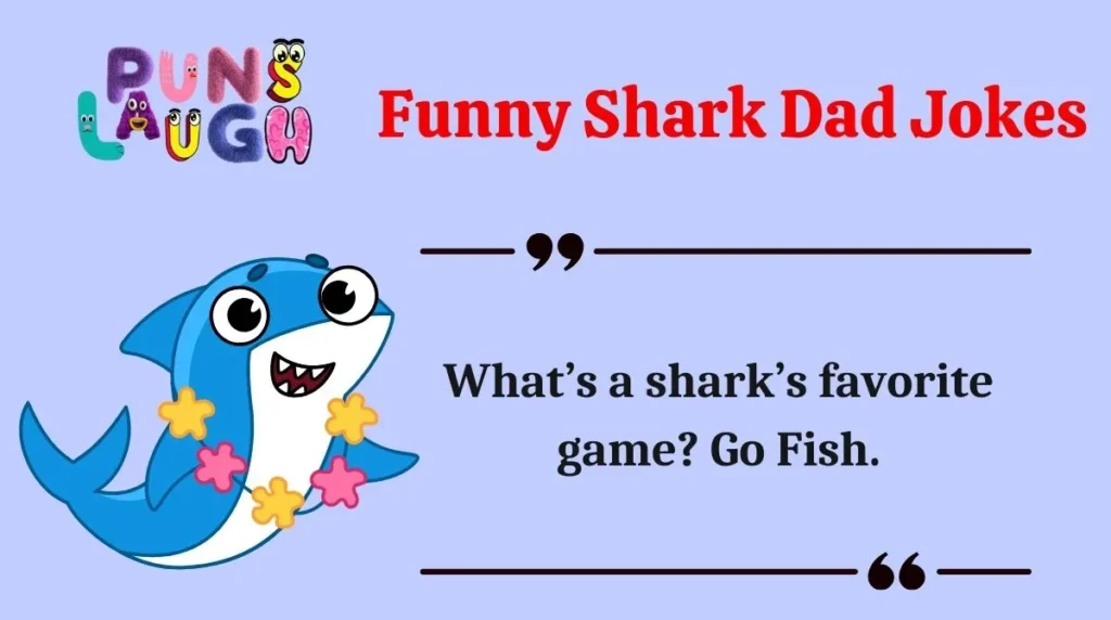 Funny Shark Dad Jokes