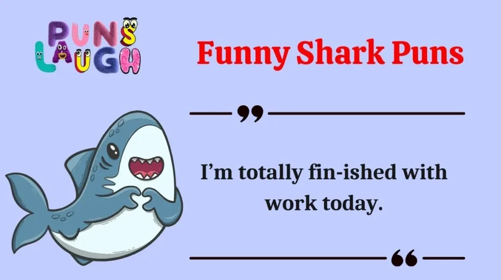 Funny Shark Puns