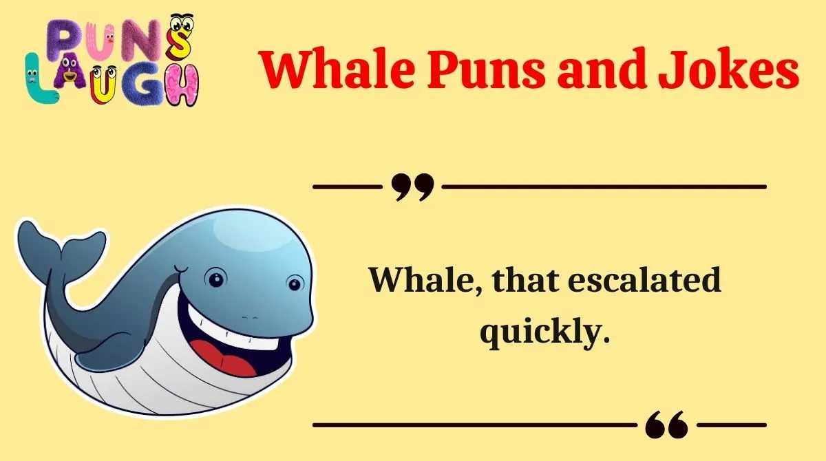 Whale Puns and Jokes