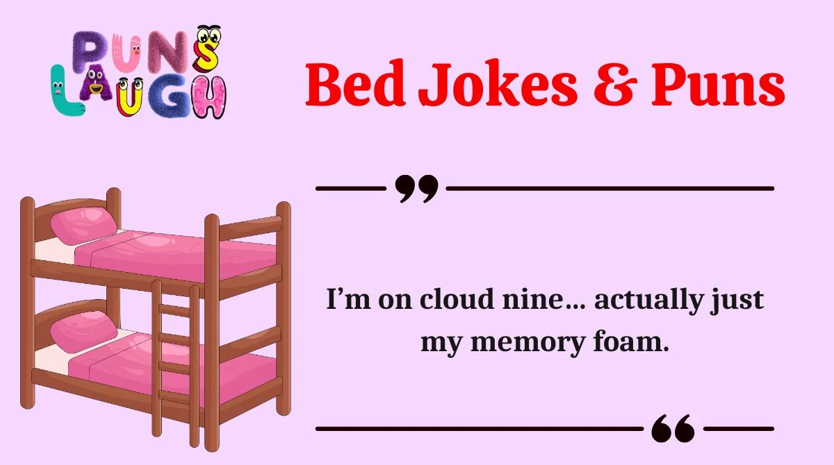 Bed Jokes & Puns