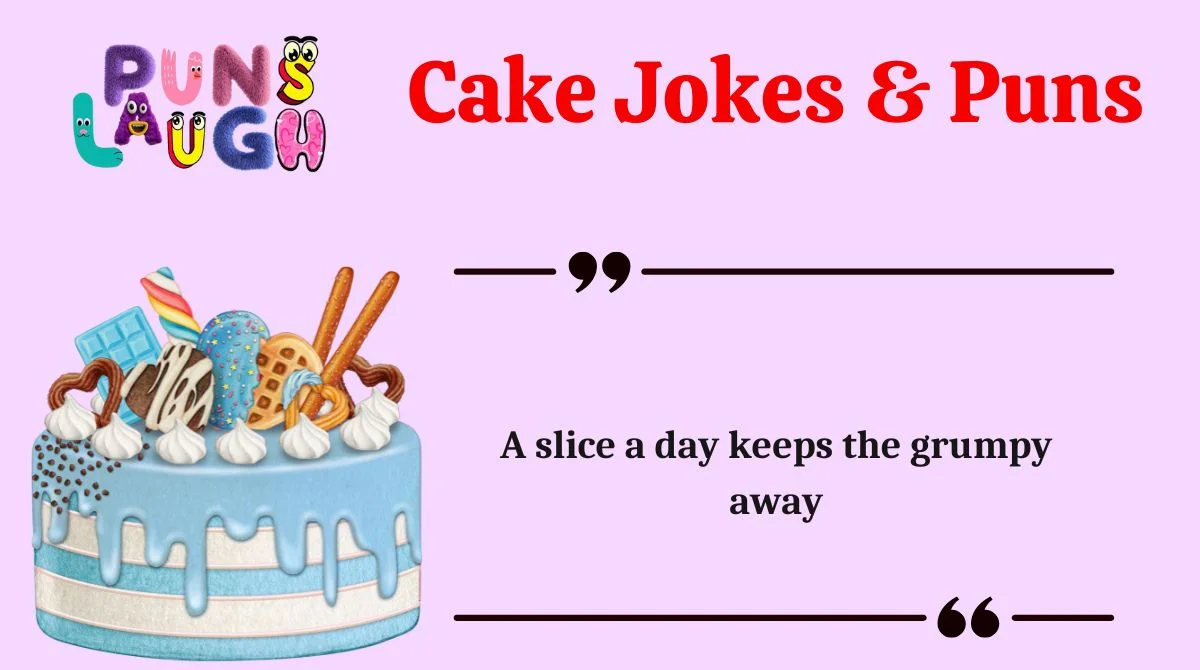 Cake Jokes & Puns