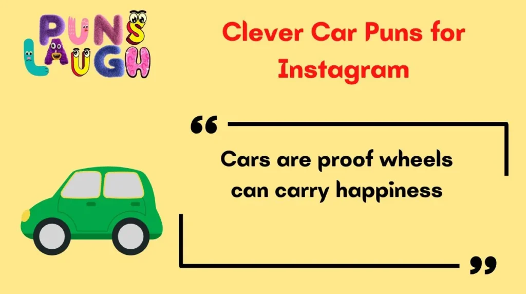 Clever Car Puns for Instagram